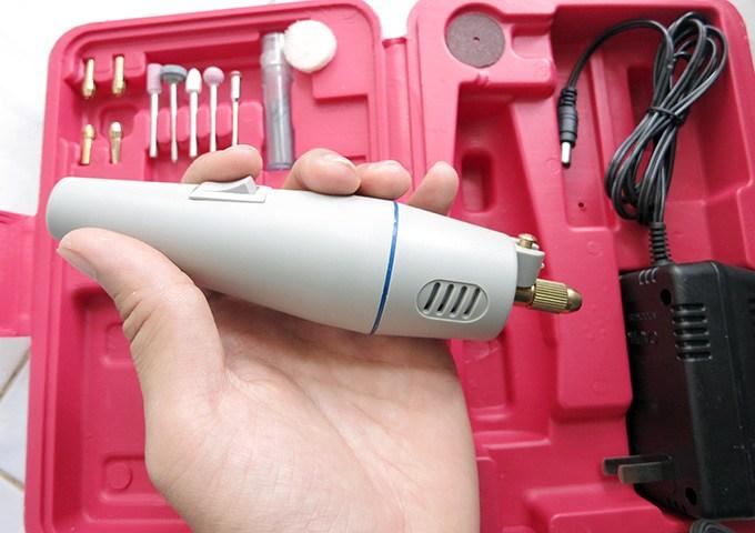 Bộ Máy Mài Cắt Cầm Tay Mini Cao Cấp, Máy Quay Nhanh Và Mạnh, Tặng Bộ Mũi Khoan Tiện Dụng.