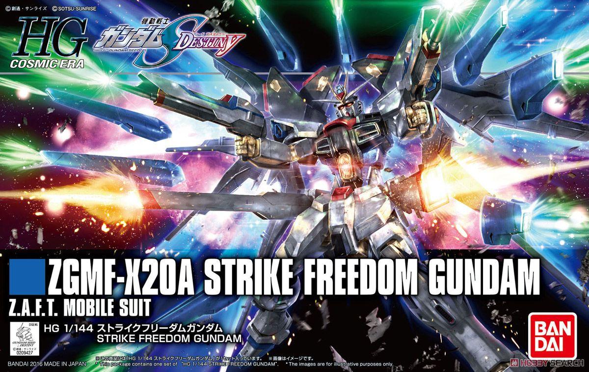 MÔ HÌNH GUNDAM BANDAI 1/144 HG STRIKE FREEDOM GUNDAM SERIE HGSEED GUNDAM SEED