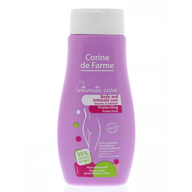 Sữa tắm làm sạch Corine De Farme BODY AND INTIMATE CARE PROTECTING 250ml nhập khẩu