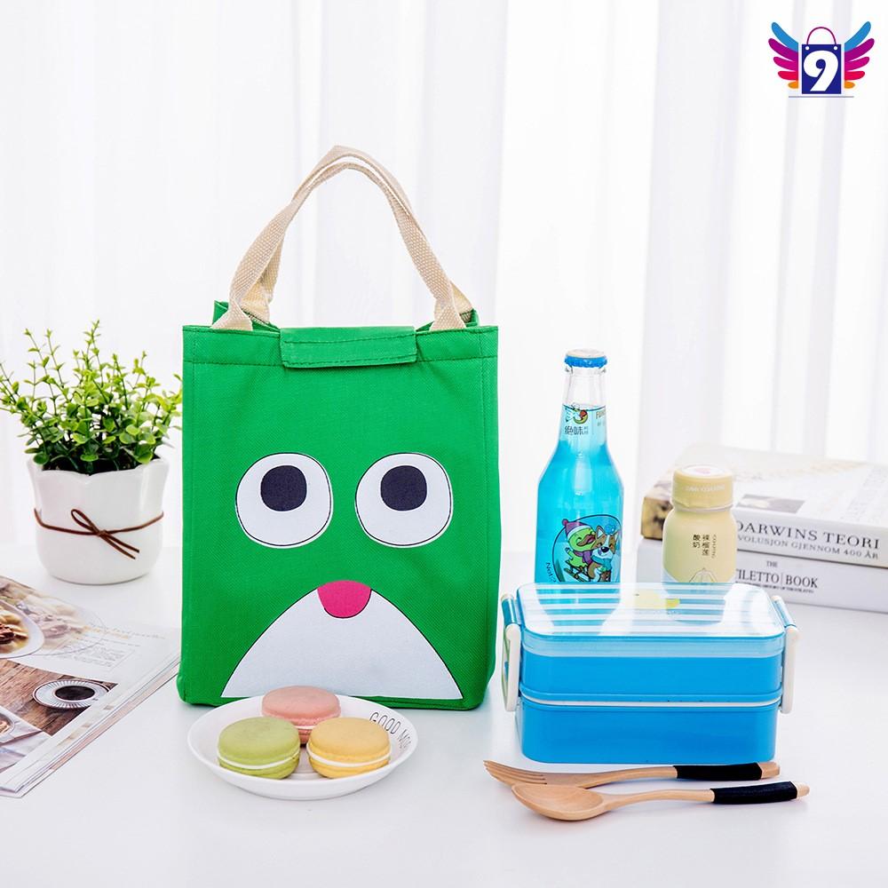 [3-5/8 Hoàn Tiền 25%] - Túi giữ nhiệt đựng cơm và đồ ăn 9STORE có quai xách tiện lợi