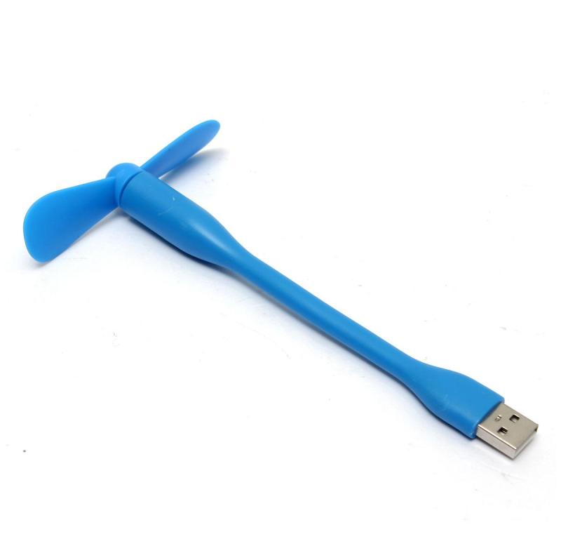 Bảng giá [Khuyến mại] Quạt mini 2 cánh dùng nguồn USB uốn dẻo (Xanh da trời) Phong Vũ