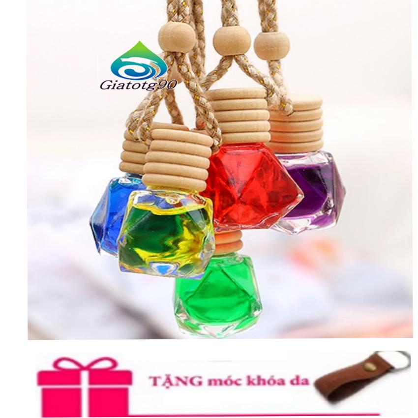 Tinh Dầu Treo Xe Oto, Xe Hơi Hương Chanh 206609 Tặng Móc Khóa Da Thật K 550 By Giatotg90