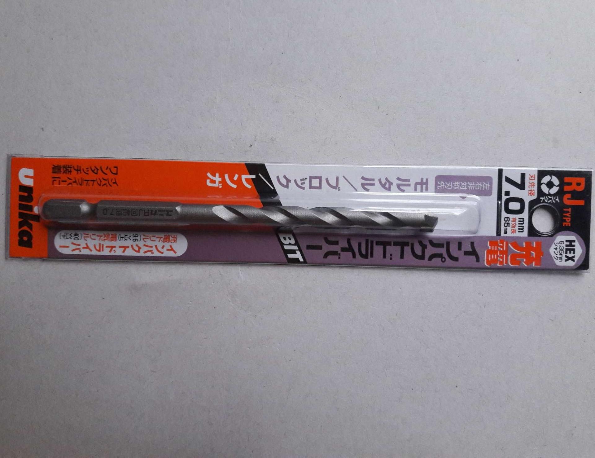 [HCM]Mũi khoan tường chuôi lục giác Unika RJ7.0*115mm