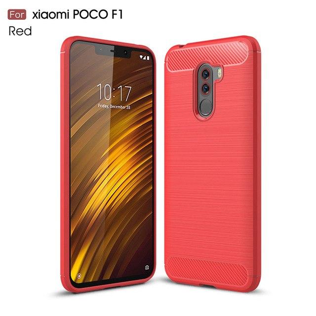 Ốp lưng chống sốc phay xước Xiaomi Pocophone F1, Xiaomi F1, Pocophone F1