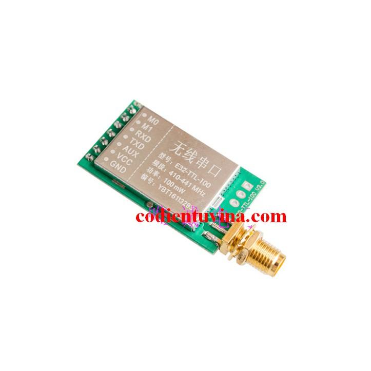 Mạch thu phái rf uart lora sx1278 433mhz 3000m