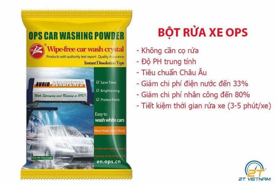 Bột rửa xe không chạm