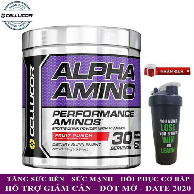 BCAA Alpha Amino của Cellucor hỗ trợ giảm cân đốt mỡ phục hồi cơ liên tục 30 lần dùng - Phân phối chính thức