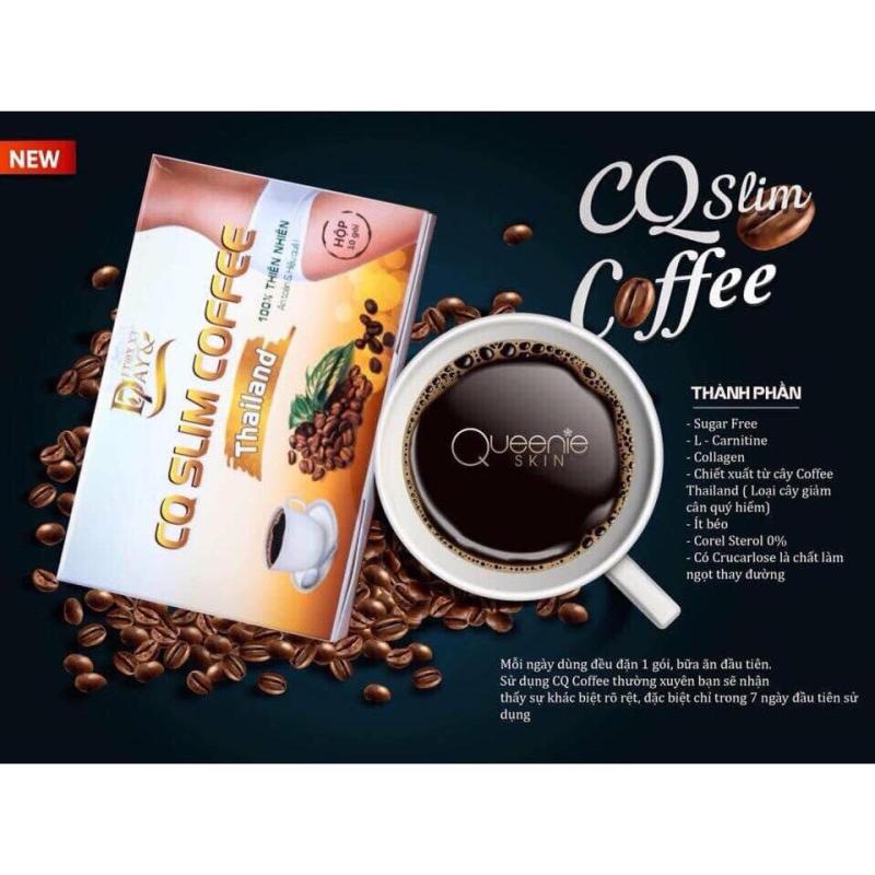 1 HỘP GIẢM CÂN CÀ PHÊ CQ SLIM COFFEE nhập khẩu