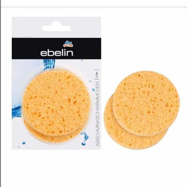 Miếng bọt biển rửa mặt Ebelin xách tay Đức