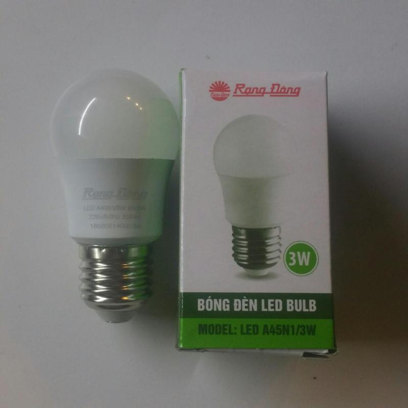 Bóng đèn led tròn 3W RẠNG ĐÔNG _ Model A45N1/3W
