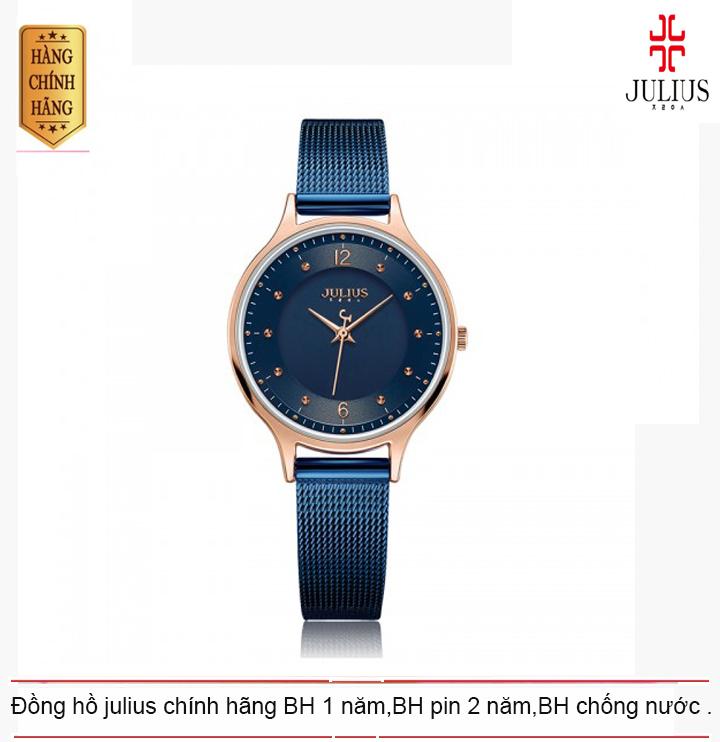 Đồng hồ nữ ja-1060d julius hàn quốc dây thép
