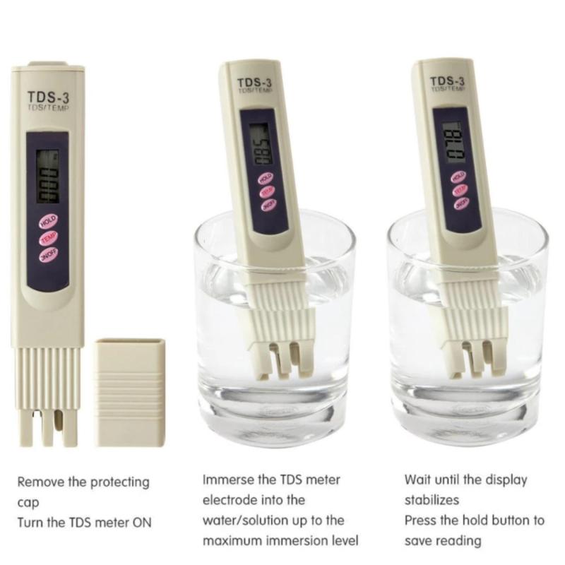 Bút đo ppm, bút thử nước sạch xiaomi - không bằng bút TDS-29 cvb 13 - bút đo độ sạch nước tds đẹp, chất lượng