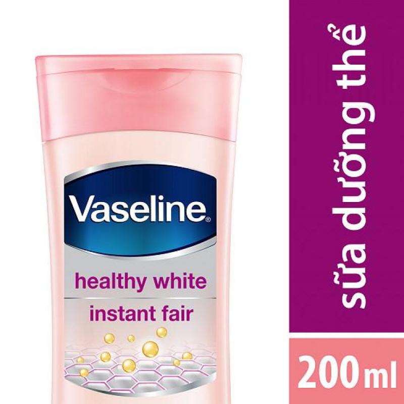 Sữa Dưỡng Thể Trắng Da Tức Thì Vaseline Instant Fair 200ml nhập khẩu