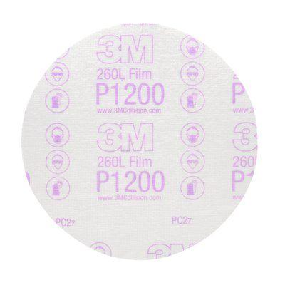 Nhám đĩa Film cao cấp 3M cở hạt P1200 (hộp 100 tờ)