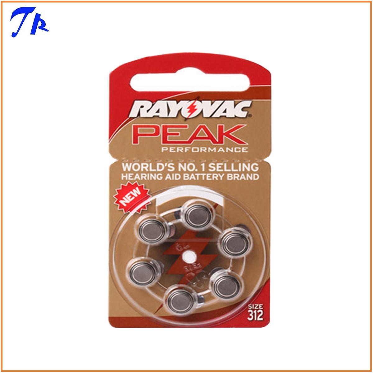 Pin rayovac pr41 pin máy trợ thính 312 1.5v