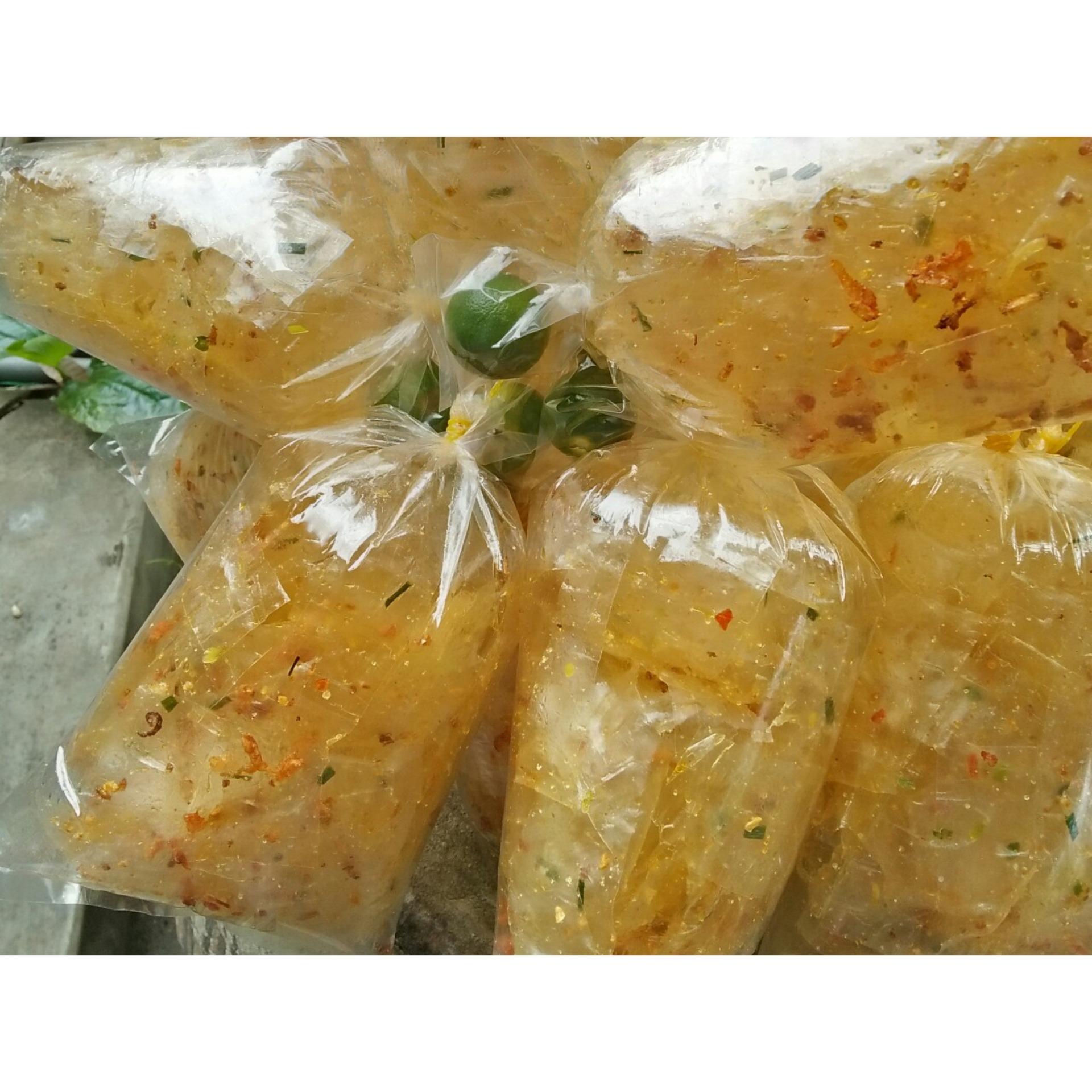 10 Bịch bánh tráng trộn sa tế
