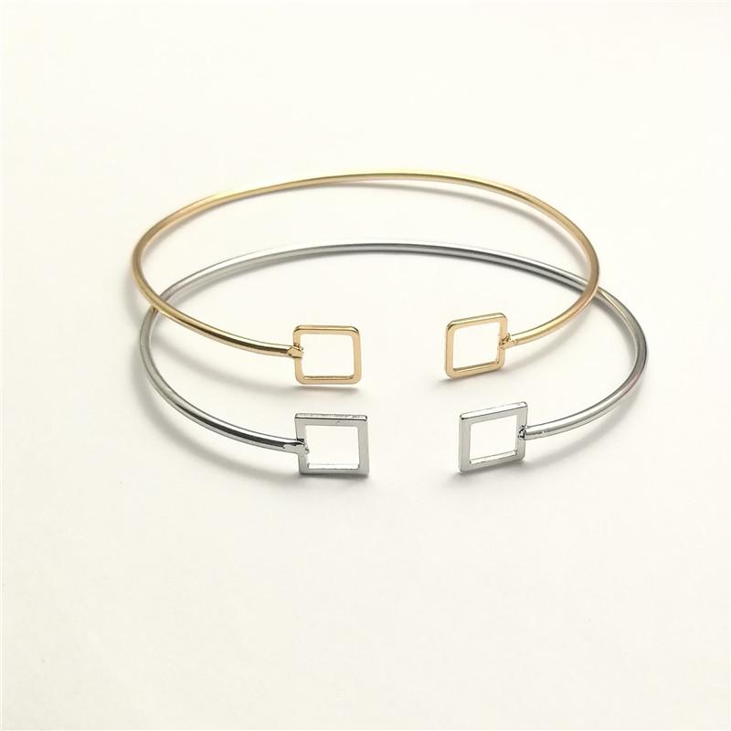 Lắc Tay Hình Học Cá Tính, vòng tay nữ cá tính, vòng thời trang 1872