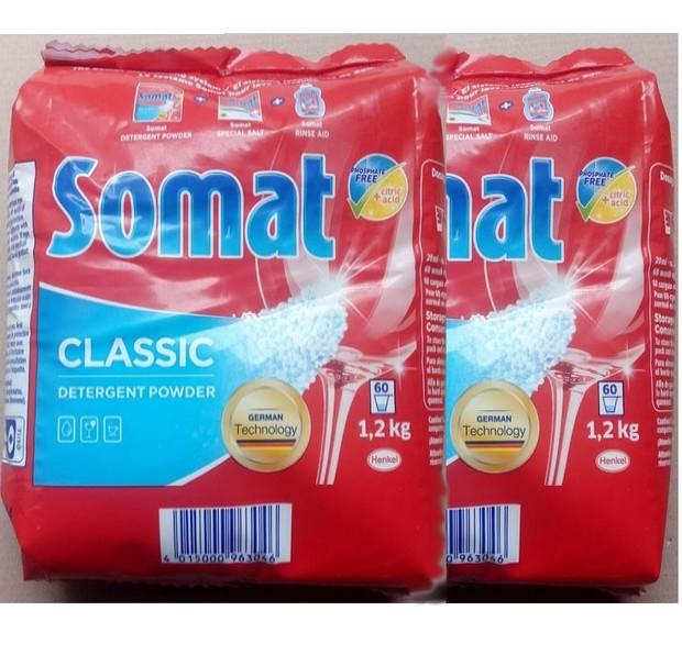 Bột rửa bát somat 2,4kg made in germany