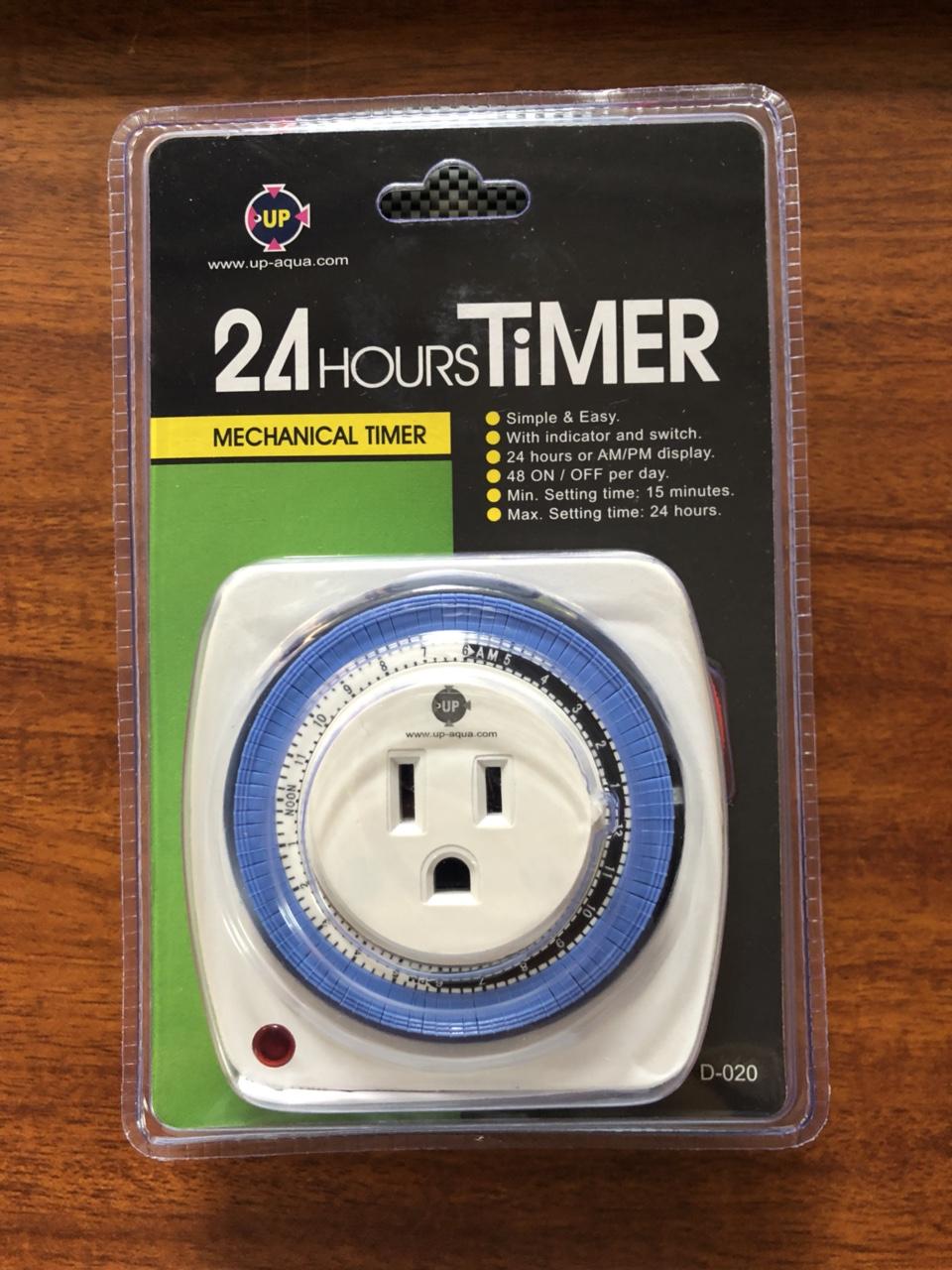 Ổ cắm hẹn giờ cơ Aqua, rất bền, bảo hành 6 tháng