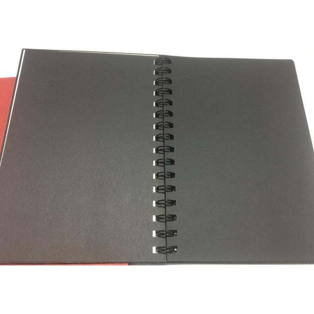 Sổ giấy đen a5, sổ a5 giá tốt