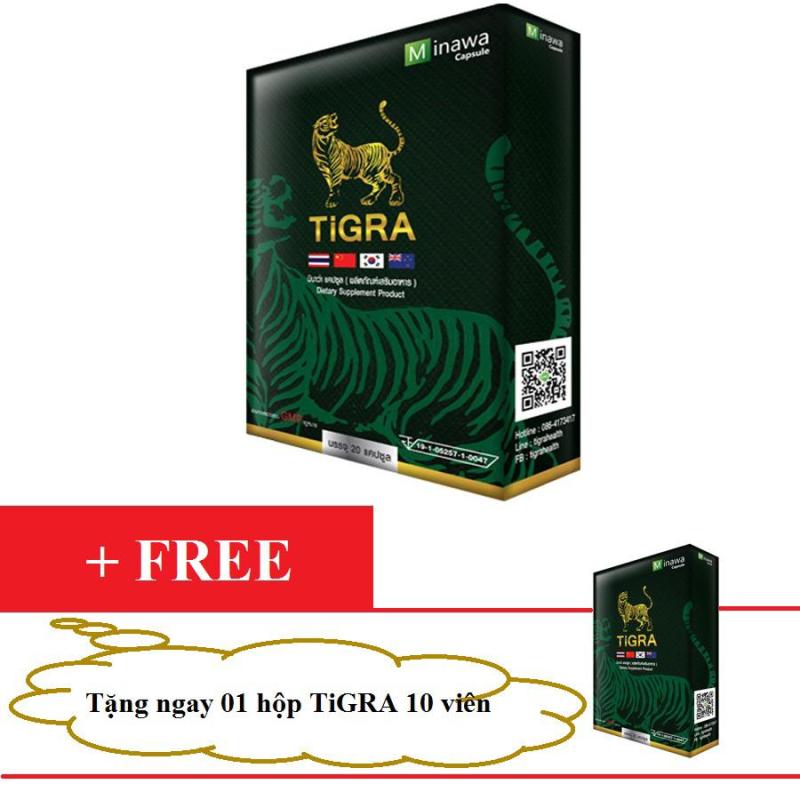 Combo 2 Hộp Tigra Thảo Dược- Tăng Cường Sinh Lý Nam Giới
