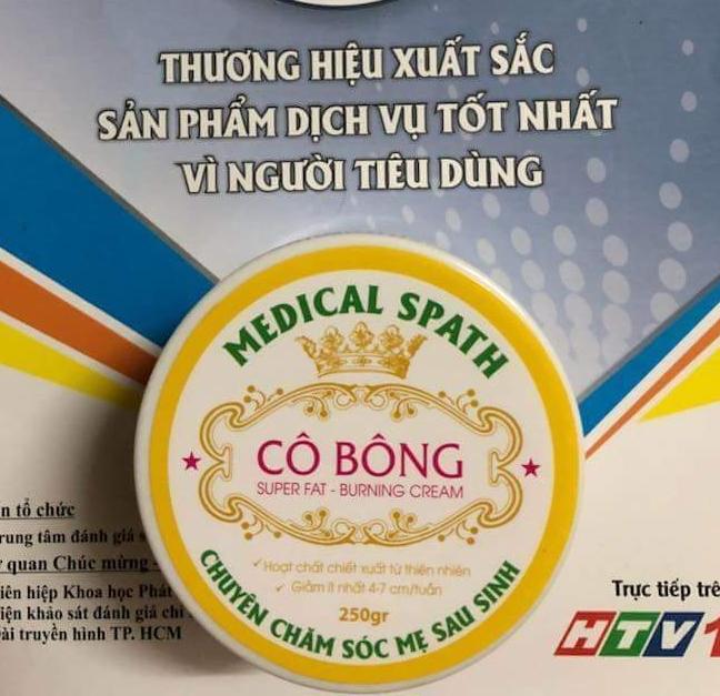 Kem tan mỡ Cô Bông