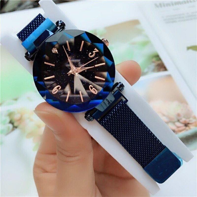 Nơi bán (HÀNG HOT)ĐỒNG HỒ NỮ DIMINI MẶT VÁT 3D KHÓA NAM CHÂM SANG CHẢNH