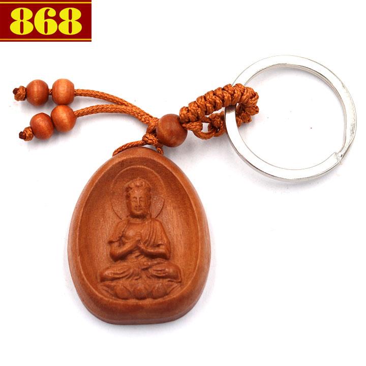 Combo 3 móc khóa Phật bản mệnh Đại nhật như lai - Hộ mệnh tuổi Mùi, Thân