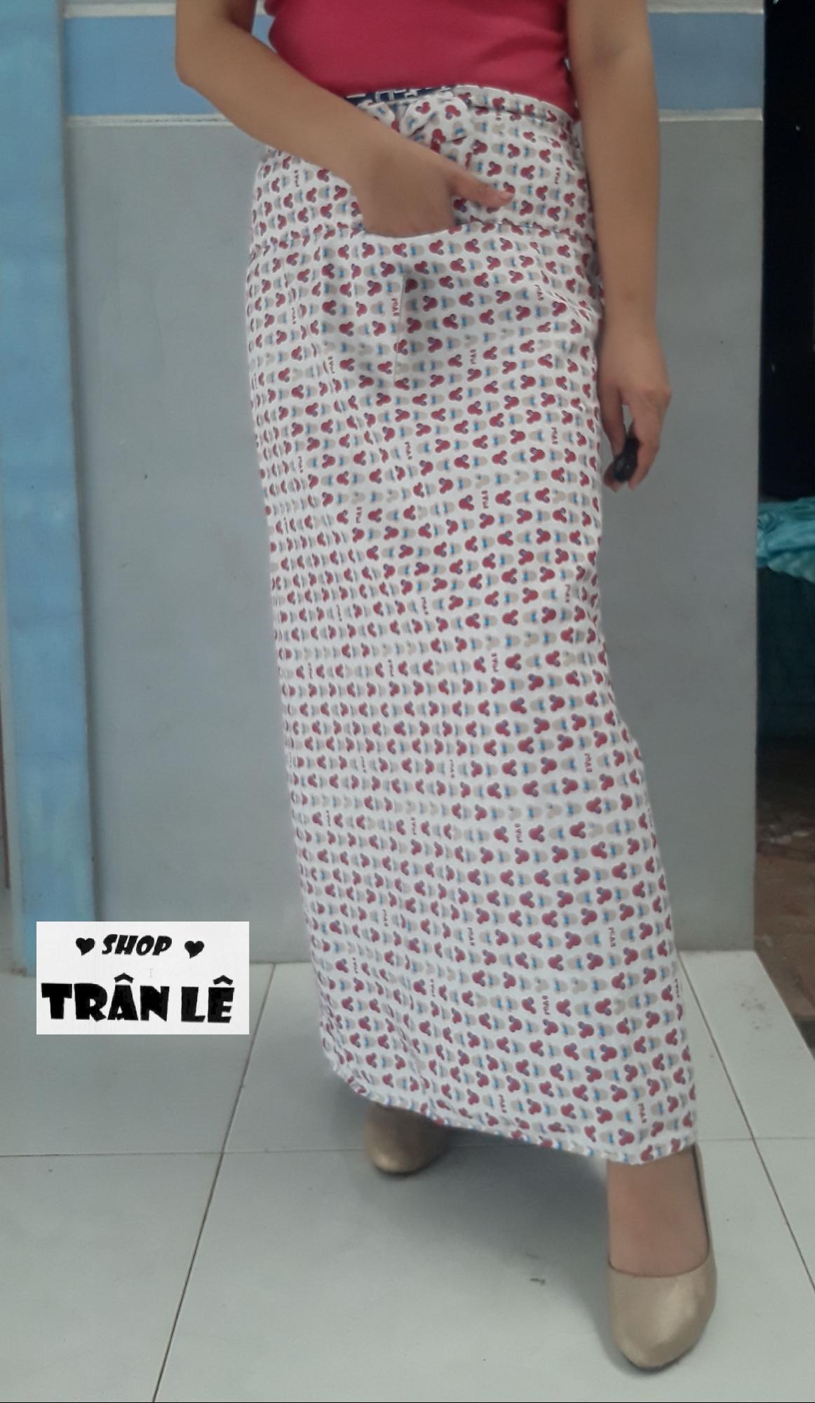 Váy chống nắng 2 lớp 2 mặt có túi tiên lợi ảnh thật