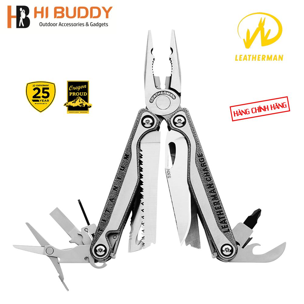 Kìm Đa Năng LEATHERMAN Charge Plus TTi - 19 Tính Năng - Bảo Hành 25 Năm