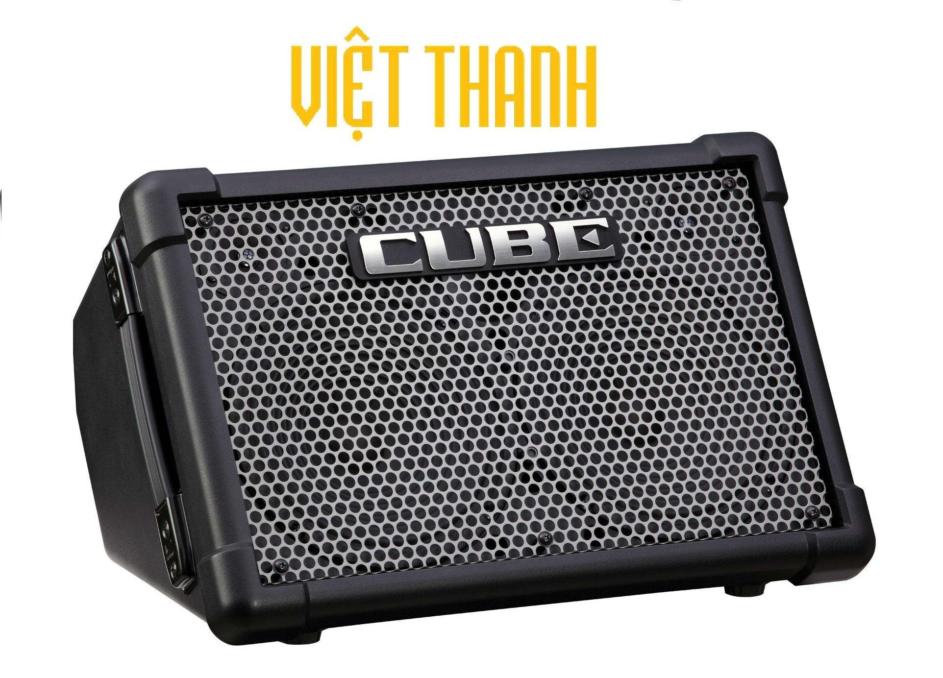 [HCM]Ampli Loa Roland CUBE STA Sử Dụng Bằng 6 Pin AA Hoặc Nguồn AC Dành Cho Guitar  Organ  Violin...