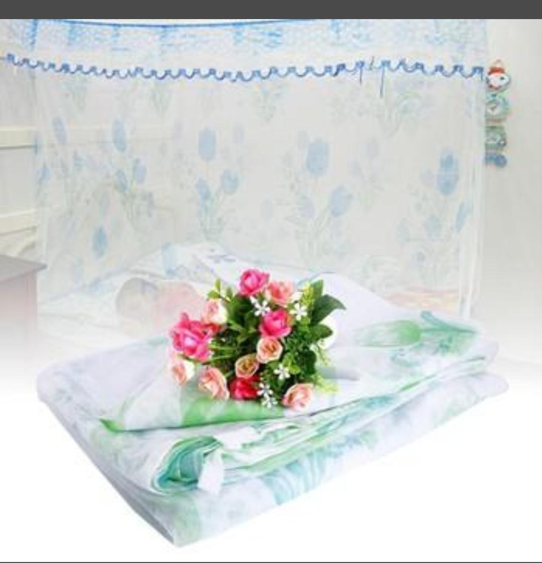 Mùng hoa- loại mùng mắc dây 1m2 x2m