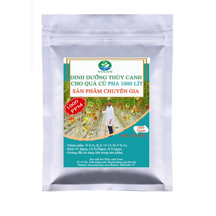 Phân bón | bột thủy canh | dinh dưỡng thủy canh củ quả 1000 lít 1200ppm