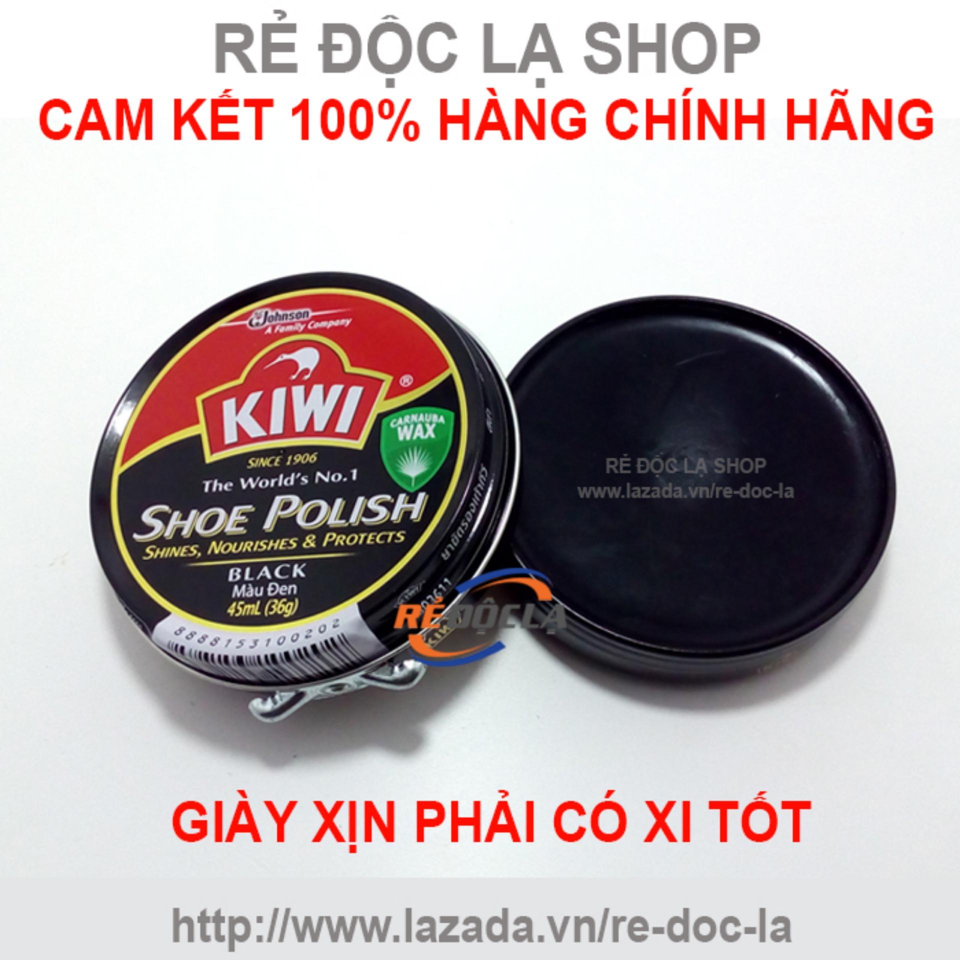 Hộp Xi Đánh Giày Kiwi  Xi đen