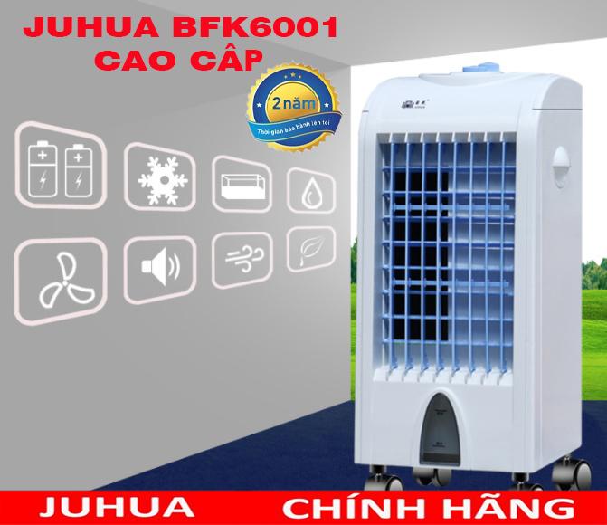 Quạt Điều Hòa Hơi Nước JUHUA BFK6001 Cao Cấp - Tặng thêm 2 viên đá khô (Công nghệ Nhật Bản)