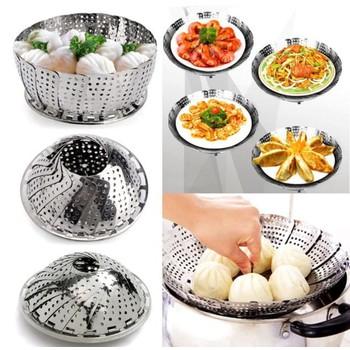 Vỉ hấp inox điều chỉnh kích cỡ đa năng hàng đầu Nhật Bản