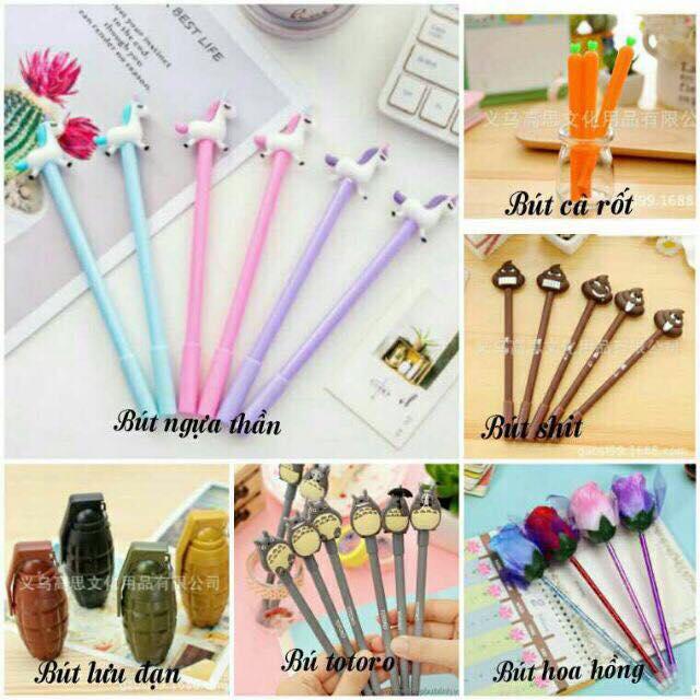 Mua combo 10 bút mực nước cute