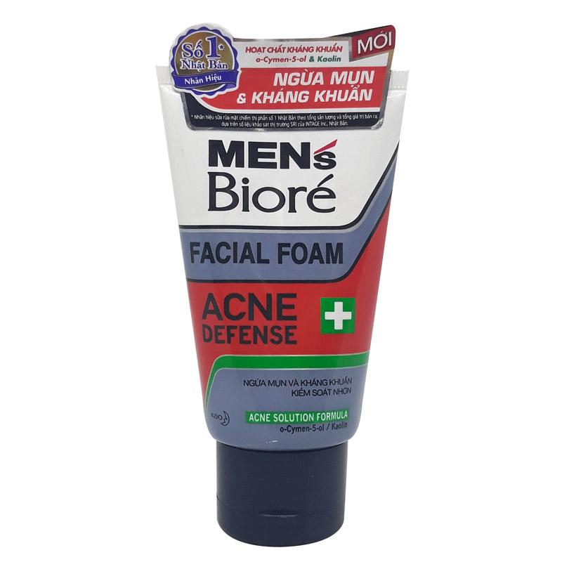 Sữa rửa mặt Men's Biore ngừa mụn 50g