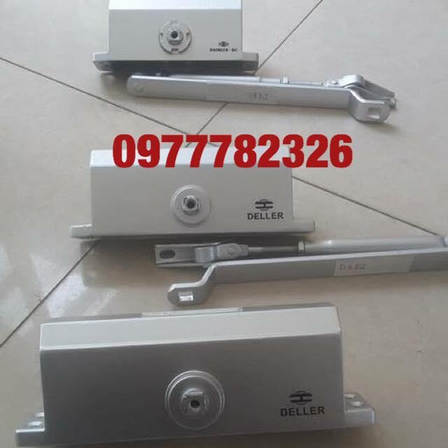 Tay co thủy lực, tay đẩy hơi Deller D682 cho cửa rộng cánh 95cm - D682