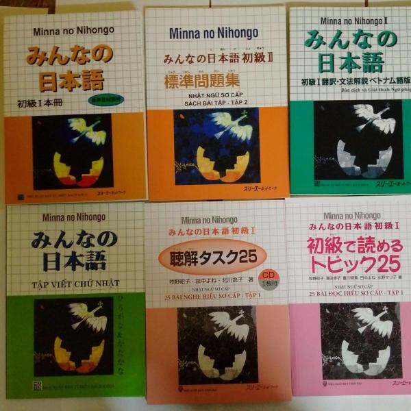 Sách - Combo minna no nihongo 6 cuốn sơ cấp tập 1