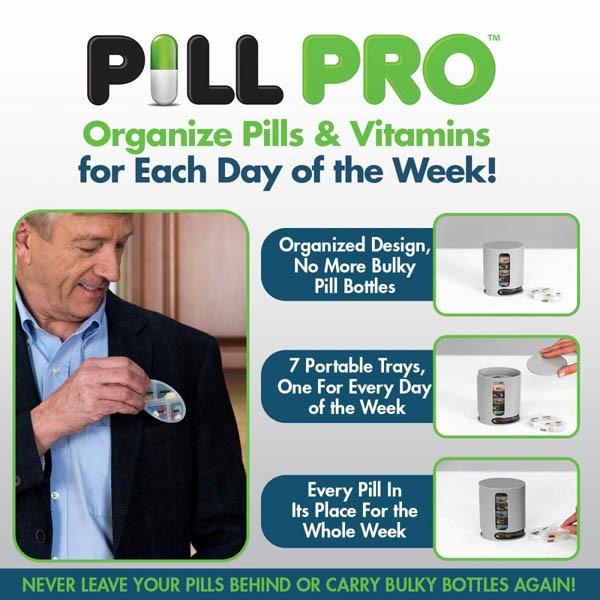 Hộp đựng thuốc thông minh đa năng pill pro