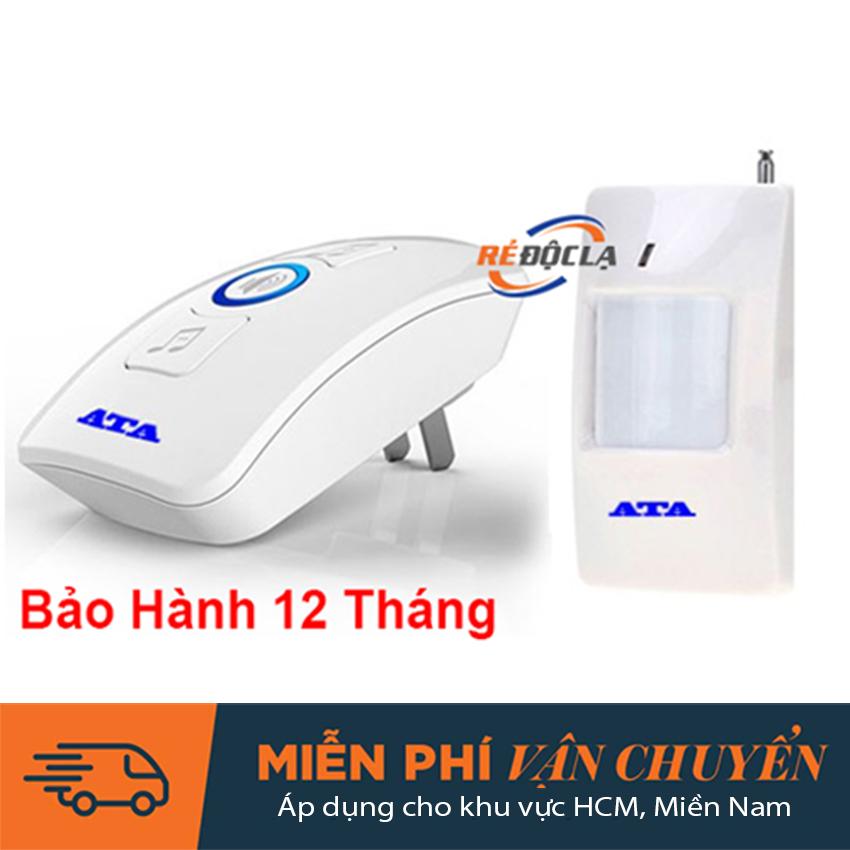 Chuông báo khách báo trộm không dây đa năng ATA AT 338