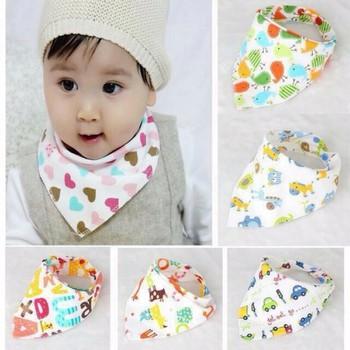 Khăn Yếm Tam Giác Cotton cho bé