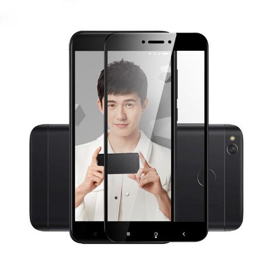 Kính cường lực 5D full keo cho Xiaomi Redmi 4A (Đen)