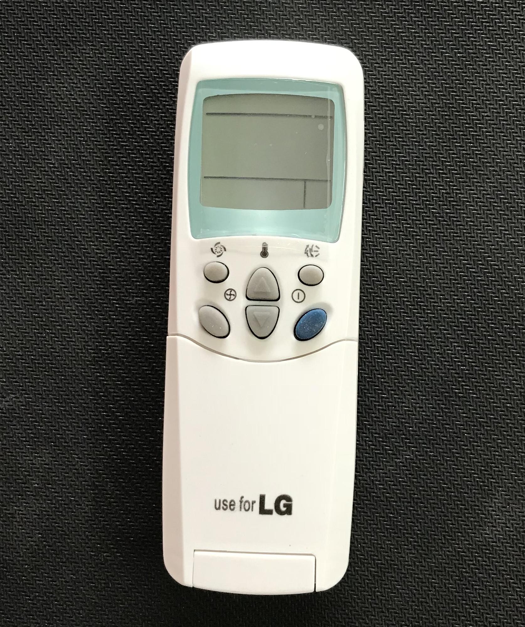 Điều khiển dùng cho các đời Điều hòa LG (Trắng)