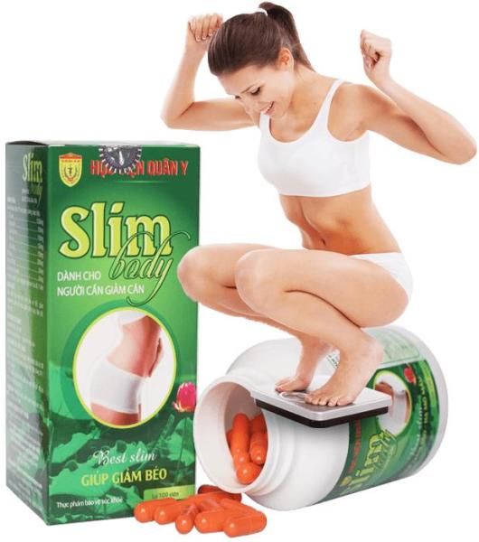 Slim body Học Viện Quân Y giảm cân, giữ vóc dáng (100 viên) nhập khẩu