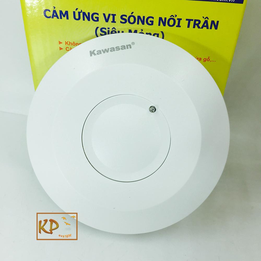 Công tắc cảm ứng rada vi sóng xuyên vật cản gắn nổi trần kawa RS03
