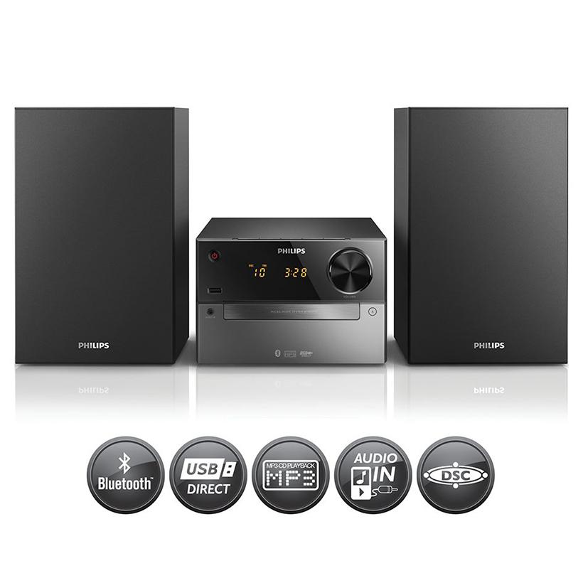 Loa Philips BTM2310 HIFI/2.1(Usb, Bluetooth,FM,CD) - Trải nghiệm âm thanh vòm trung thực