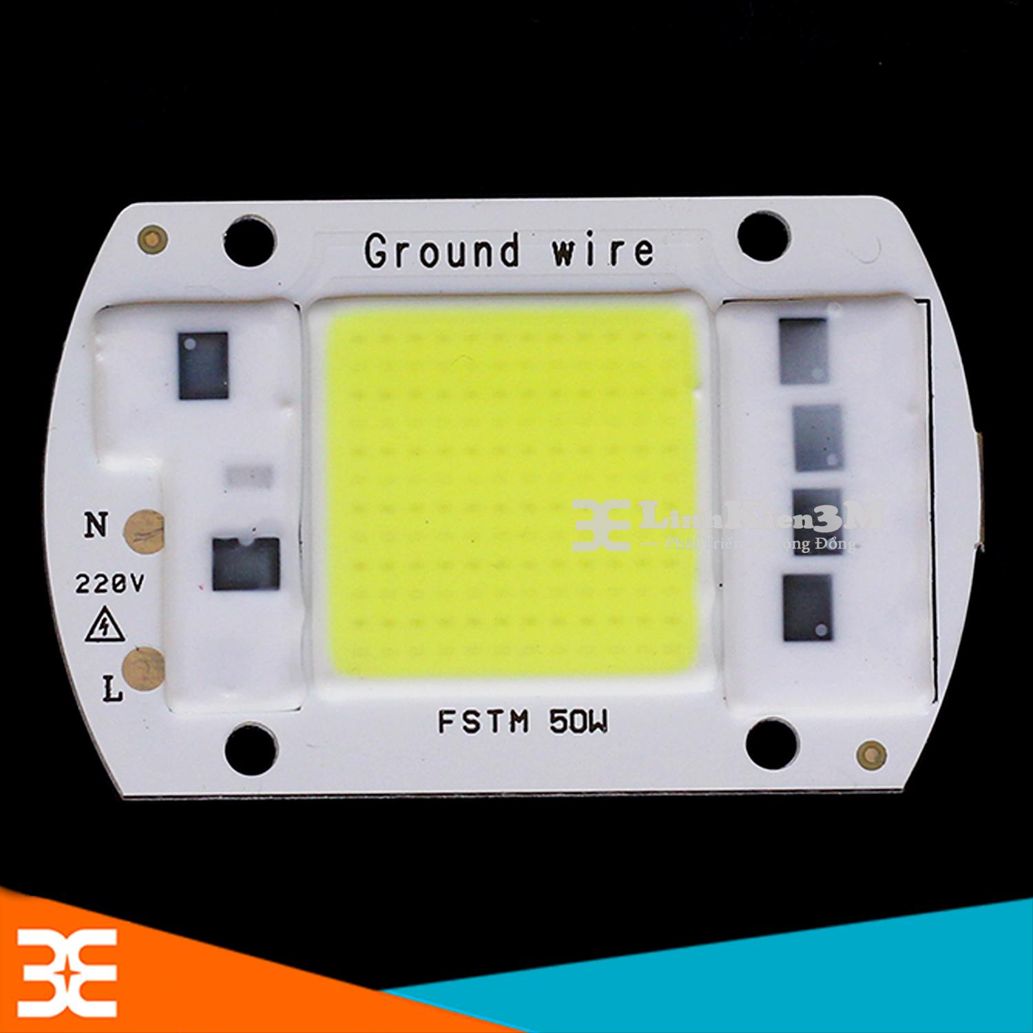 Led công suất 50w 220vac - sáng trắng