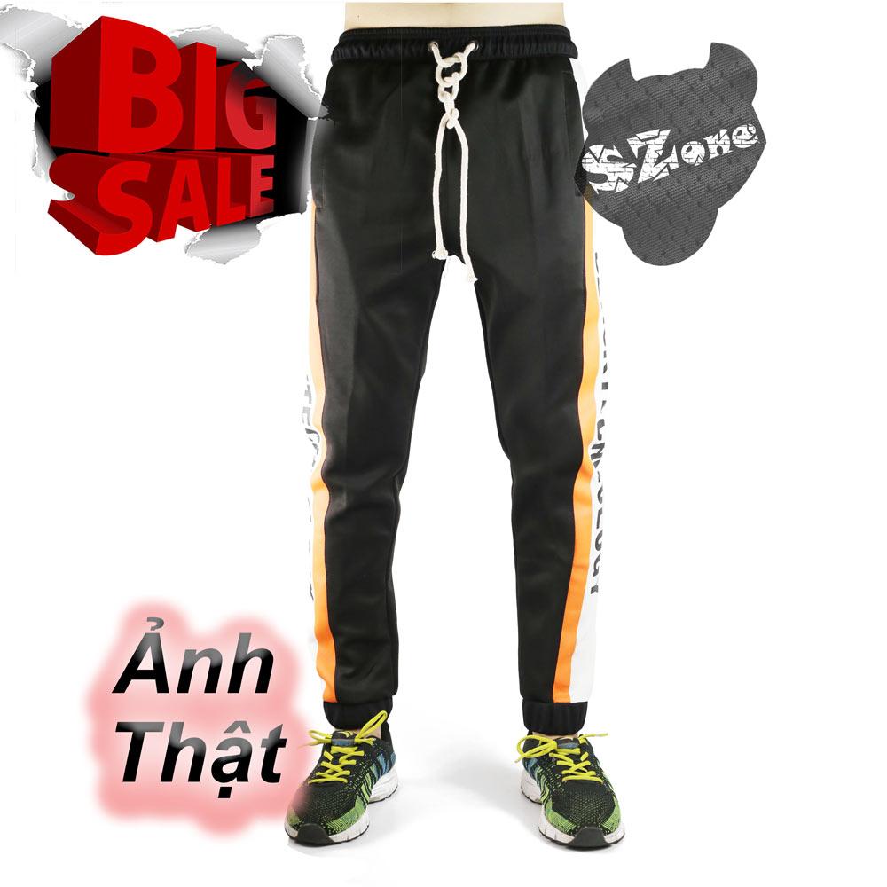 Quần Jogger Thun Nỉ Nam Dáng Côn Bo Gấu, quần gym thu đông, quần thể thao ống dài thu đông chất đẹp SQD409